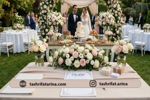 چک لیست کامل تشریفات مراسم عقد؛ راهنمای قدمبهقدم