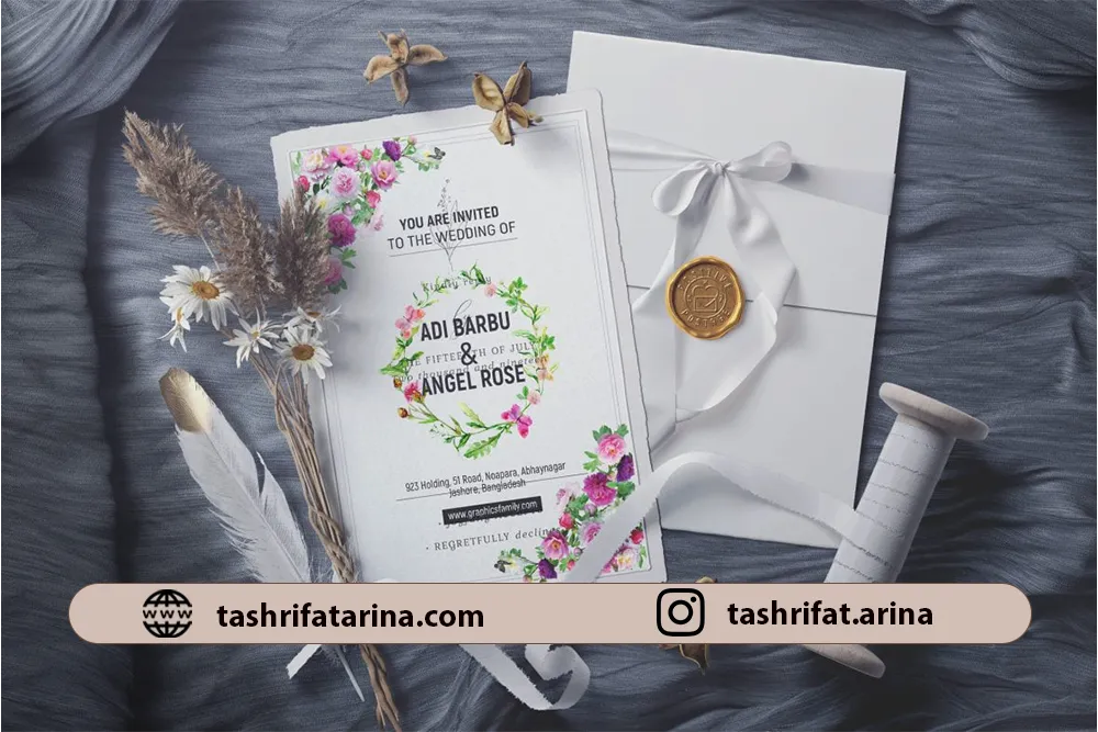 ۶۰ متن جذاب برای کارت عروسی