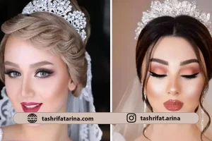 انتخاب رنگ مو برای عروس