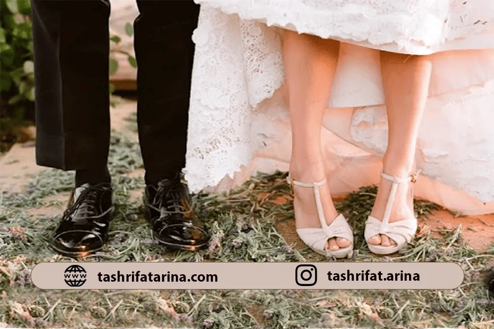 کفش مناسب عروس و داماد در عروسی