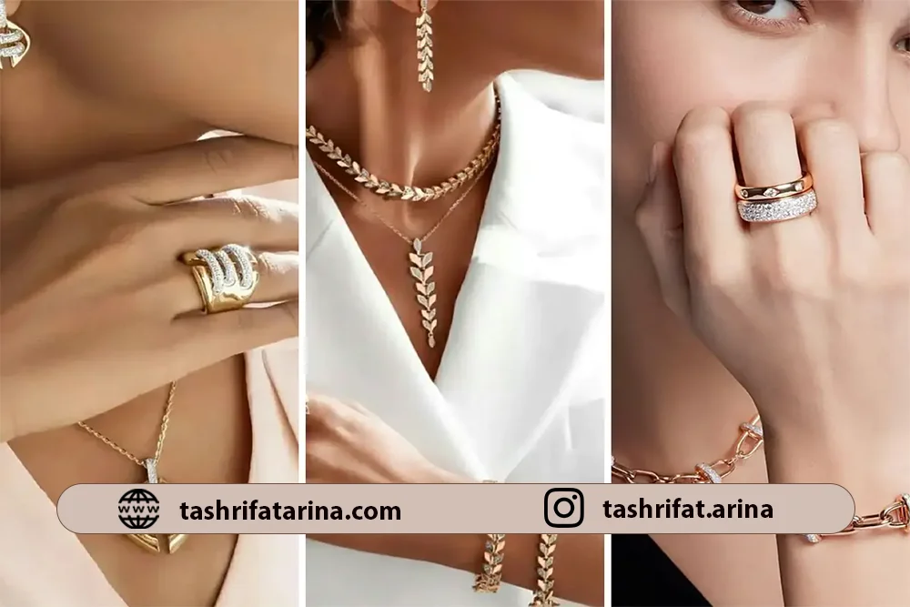 3 مدل سرویس طلا عروس
