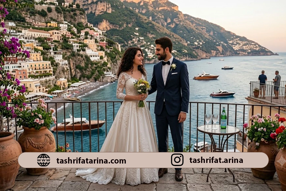 همسر در حال دادن زیر لفظی